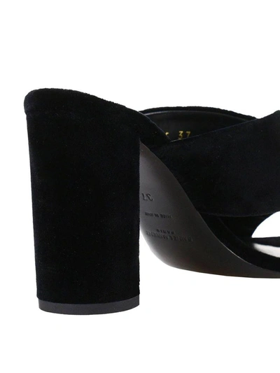Shop Saint Laurent Heeled Sandals Shoes Women  In Black
