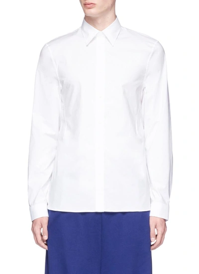 Shop Acne Studios 'glasgow' Stretch Cotton Poplin Shirt