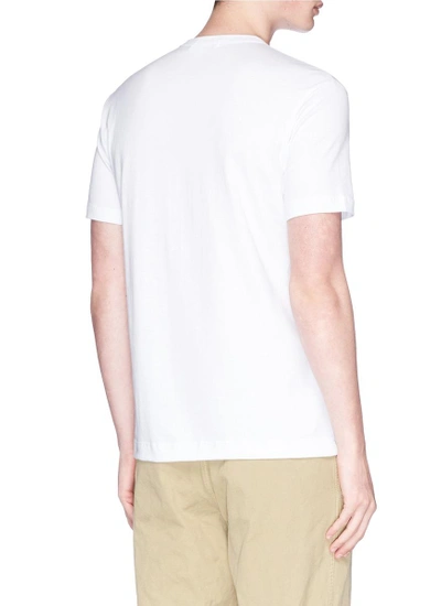 Shop Comme Des Garçons Shirt 'boys' Logo Patch T-shirt