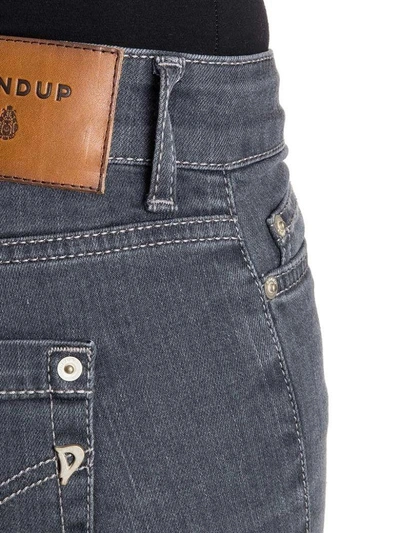 Shop Dondup - Monroe Jeans In Grey
