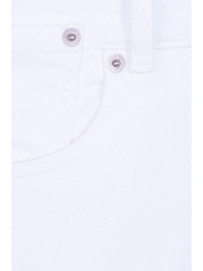 Shop Dries Van Noten High-rise Boyfriend Jeans In White