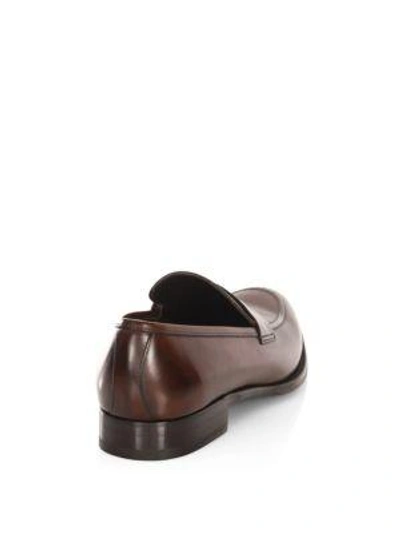 Shop To Boot New York Men's Alexander Leather Loafers In Black