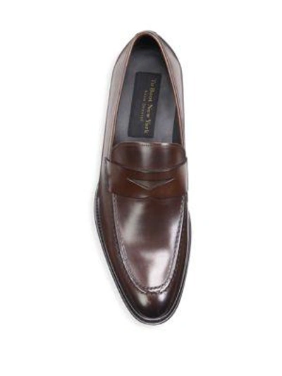 Shop To Boot New York Men's Alexander Leather Loafers In Black