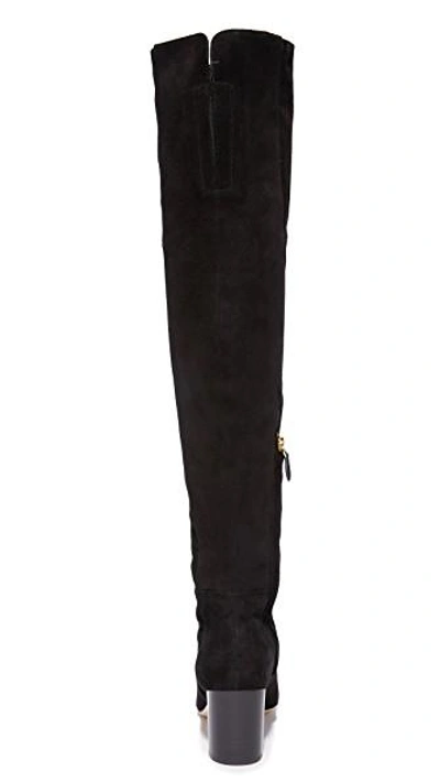 Diane Von Furstenberg Luzzi Over The Knee Boots In Black | ModeSens