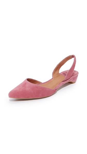 dusty rose flats