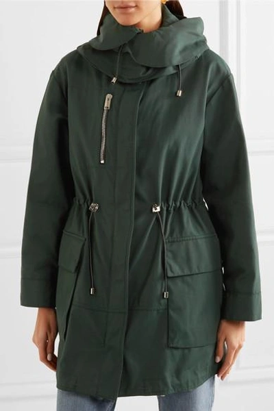 Shop Proenza Schouler Canvas Hooded Coat