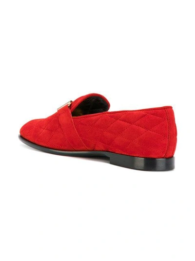 Shop Tod's Double T Quilted Loafers