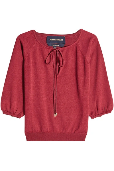 Vanessa Seward Pullover With Cotton In Red