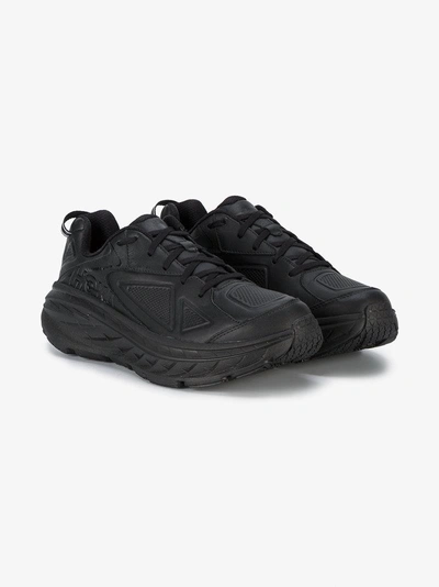 Shop Hoka One One Bondi Ltr Trainers In Black