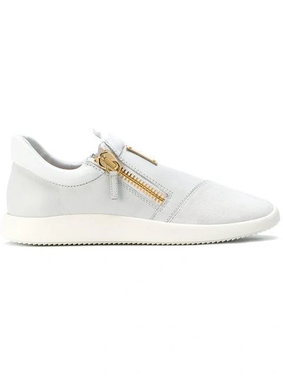 Shop Giuseppe Zanotti Design Runner Sneakers - White