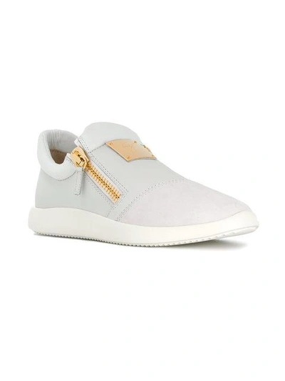 Shop Giuseppe Zanotti Design Runner Sneakers - White