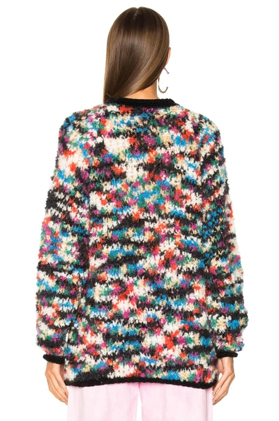 Shop Missoni Boucle Sweater In Multi