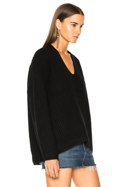 Shop Acne Studios Deborah Sweater In Black