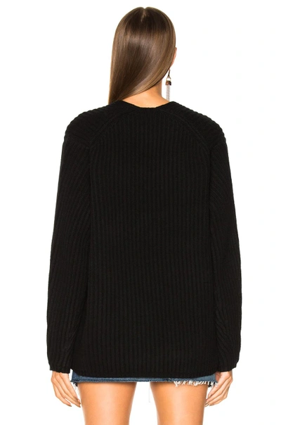 Shop Acne Studios Deborah Sweater In Black