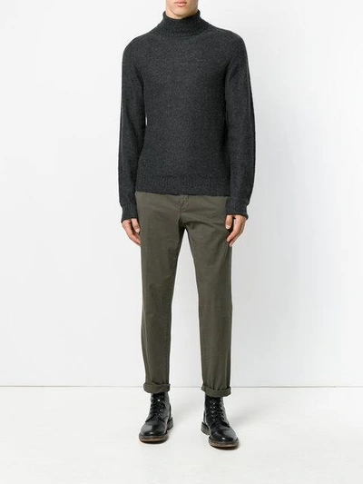 Shop Lemaire Fitted Roll In Grey