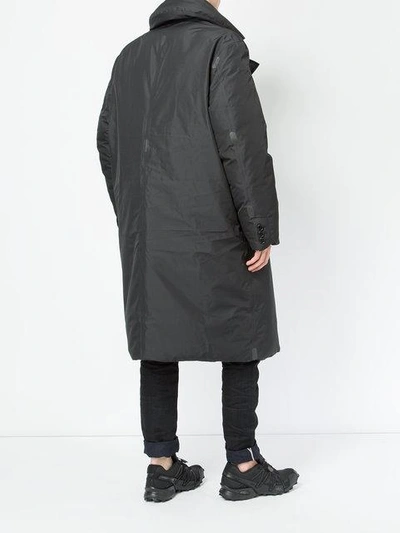 Shop Yang Li Puffer Trench Coat