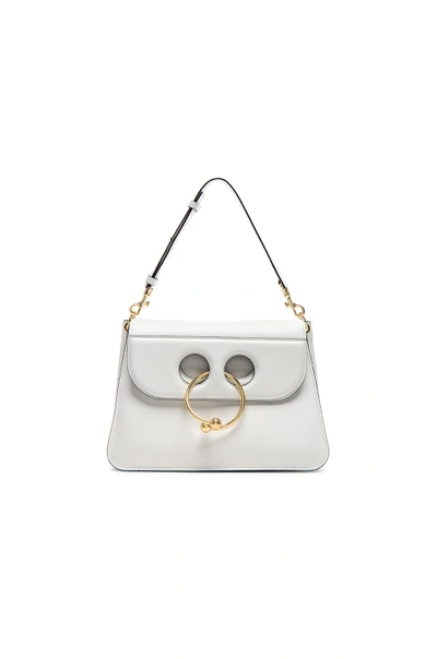 Shop Jw Anderson Medium Pierce Bag In White