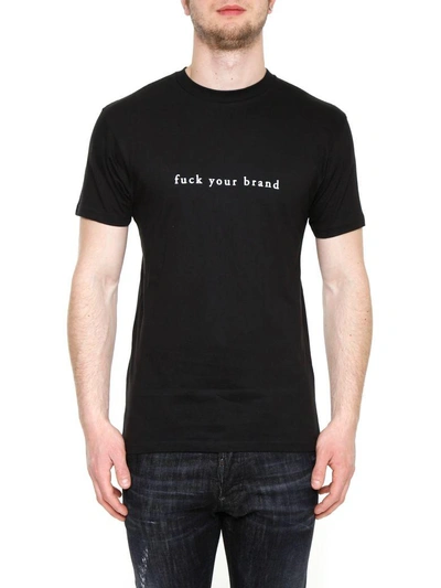 Shop Ih Nom Uh Nit Fbrand T-shirt In Black|nero