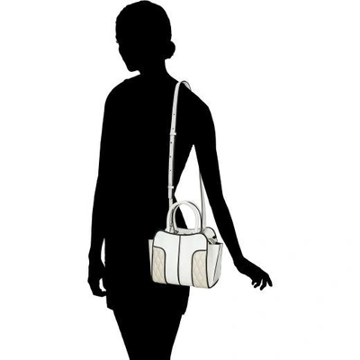 Shop Tod's Sella Bag Mini In Black/white