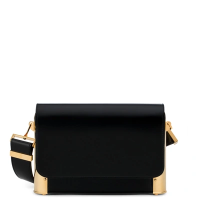 Giuseppe Zanotti - Black Calfskin Leather Clutch Brianna