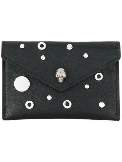 Shop Alexander Mcqueen Skull Envelope Cardholder