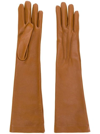 Shop Jil Sander Long Gloves