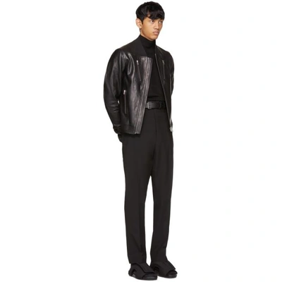 Shop Rick Owens Black Astaires Trousers In 09 Black