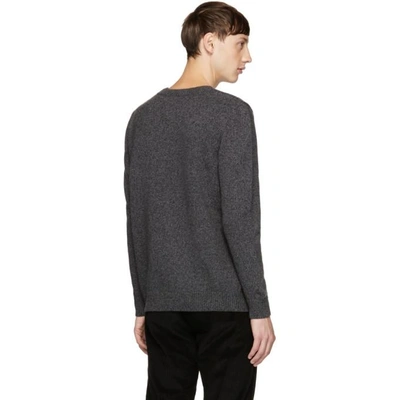 Shop Apc Grey Milord Sweater