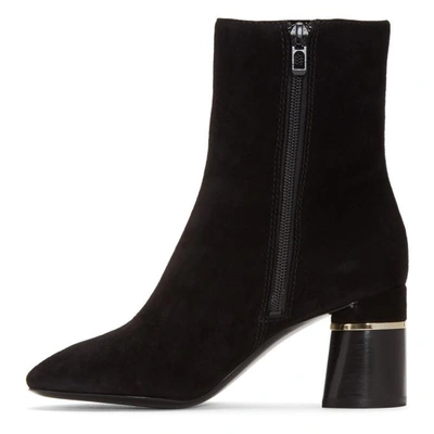 Shop 3.1 Phillip Lim Black Suede Drum Boots