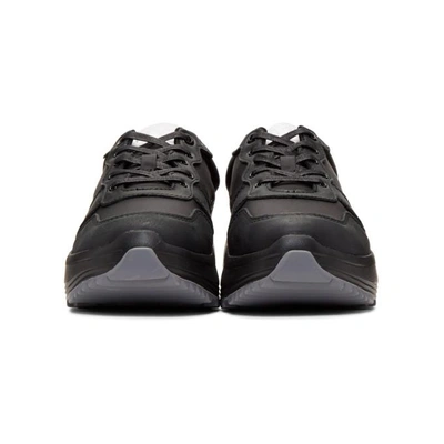 Shop Eytys Black Combo Jet Sneakers In All Black
