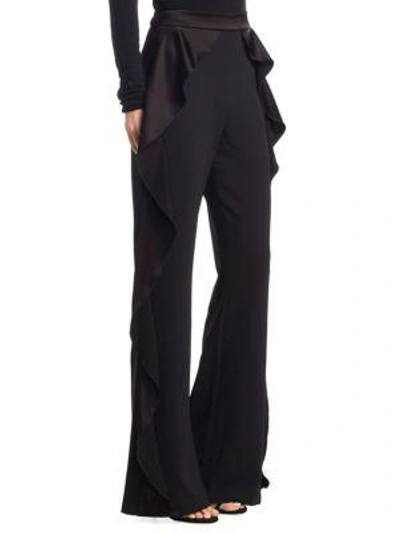 Shop Alice And Olivia Wallace Pants In Black