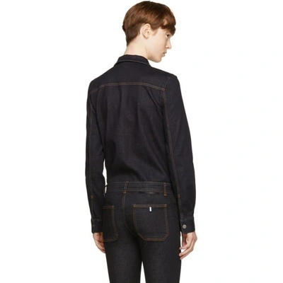 Shop Stella Mccartney Blue Denim Shirt