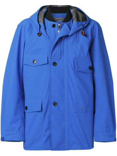 Shop Junya Watanabe Hooded Bomber Gore-tex Jacket