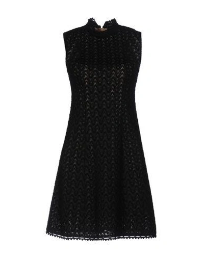 Shop Missoni Short Dresses In Black