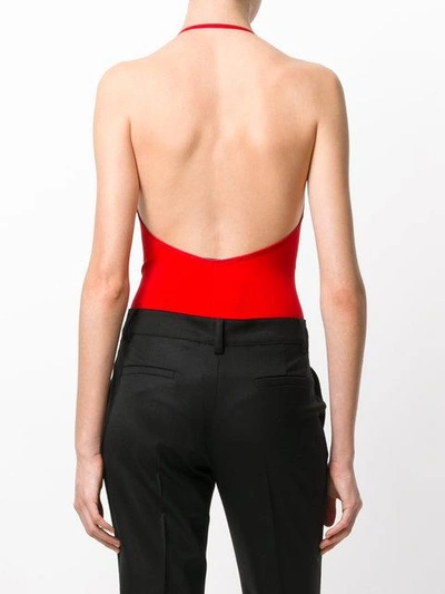 Shop Givenchy Halterneck Fitted Bodysuit