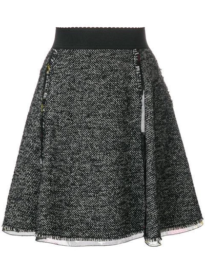 Shop Dolce & Gabbana Tweed Skirt