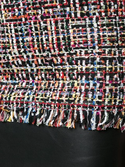 Alexander Mcqueen Multicolored Tweed Mini Skirt