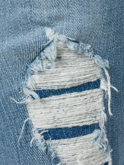 Shop J Brand Ripped Denim Jeans - Blue