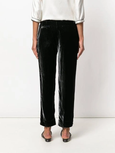 Shop F.r.s For Restless Sleepers Velvet Texture Pyjama Trousers