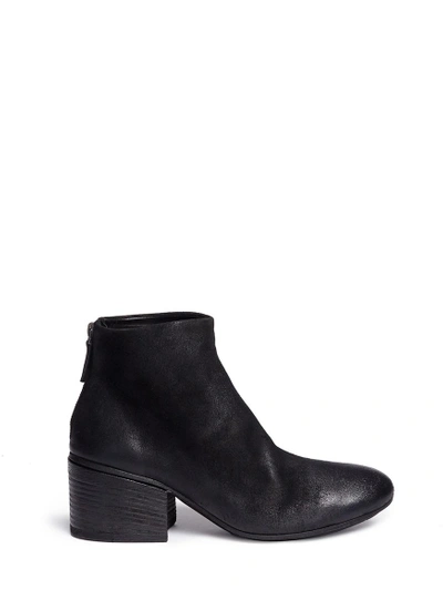 Shop Marsèll 'funghetto' Buffed Deerskin Leather Ankle Boots