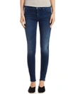 Mother The Looker Mid-rise Skinny Jeans In Crowd Pleaser