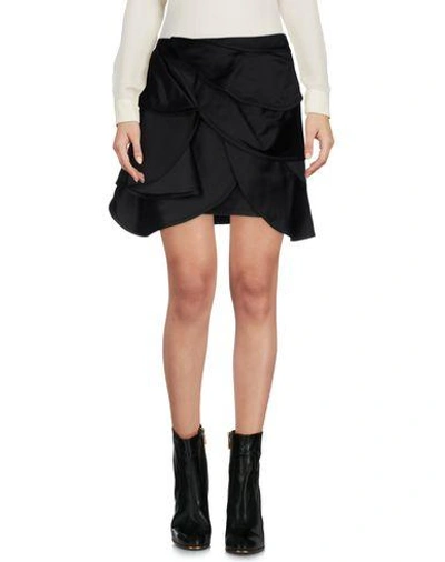 Shop Jw Anderson Mini Skirt In Black