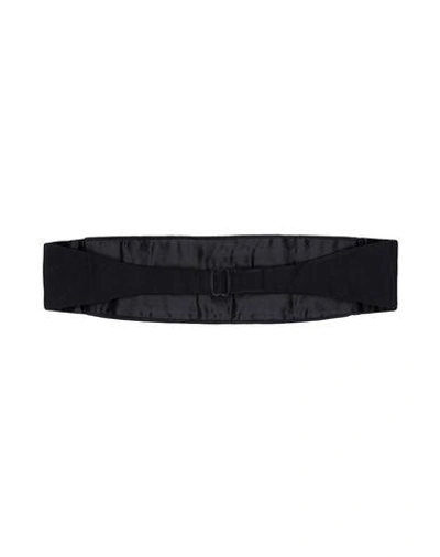 Shop Saint Laurent Belts In Black