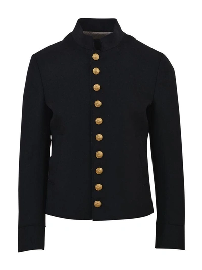Shop Dolce & Gabbana Marsina Jacket In Black
