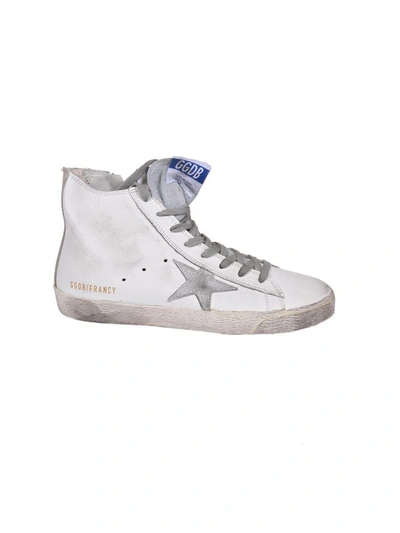 Golden Goose Francy Hi-top Sneakers In White