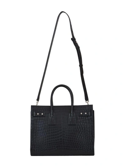 Shop Saint Laurent Sac De Jour Structured Tote In Black