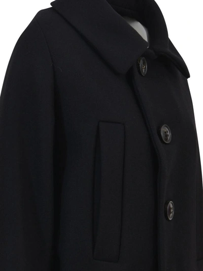 Shop Dsquared2 Black Short Coat