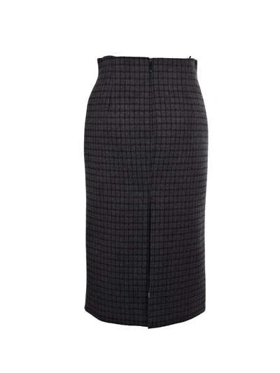 Shop N°21 N&deg;21 Check Pencil Skirt In Black