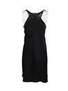 RABANNE SHORT DRESS,17ACR0004.AC0035 990 BLACK-BLACK