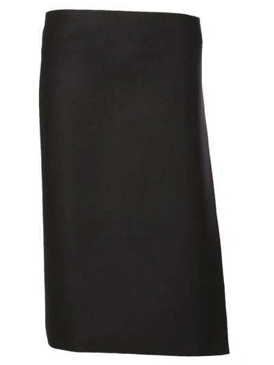 Shop Celine Céline Skirt In Black
